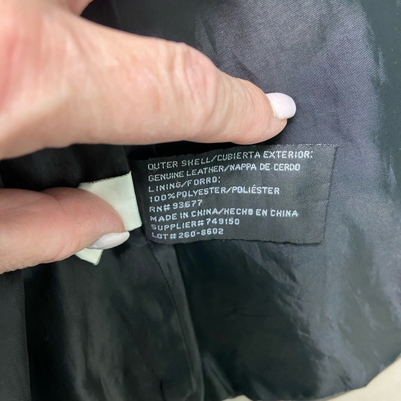 VEUC closet staple Leather blazer - Picture 8 of 8